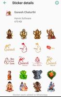 Lord Ganesha Stickers & Greeti imagem de tela 1