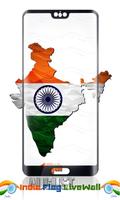 3 Schermata India Flag Wave HD Live Wallpa