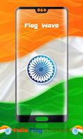 1 Schermata India Flag Wave HD Live Wallpa