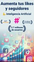 Hashtags AI: Refuerzo Seguidor Poster