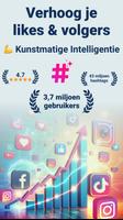 Hashtags AI: Volgers Booster-poster