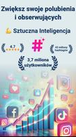 Hashtagi AI: Obserwujący Boost plakat