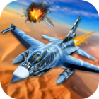 Modern Sky combat, Air jet fighter game icon