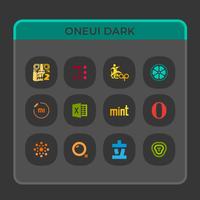 OneUI Dark- Icon Pack : S10 скриншот 3