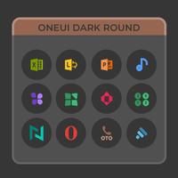 OneUIDark Round - Icon Pack :  Ekran Görüntüsü 3