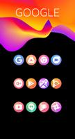 Linox Round - Icon Pack تصوير الشاشة 1