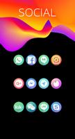 Linox Round - Icon Pack اسکرین شاٹ 2