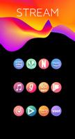 Linox Round - Icon Pack تصوير الشاشة 3