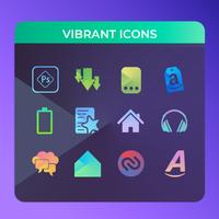 Vibrant - Icon Pack imagem de tela 1