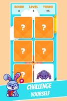 cute animals memory kids game syot layar 3