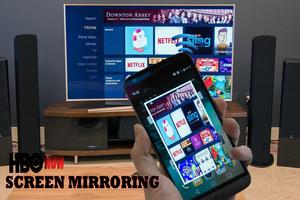 Display Screen Phone Mirroring For HBO TV Affiche