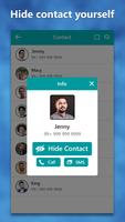 Hide Numbers from Contact List captura de pantalla 3