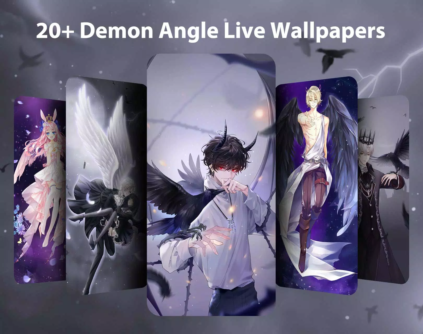 Download Experience dark themes in the anime series 'Angels Of