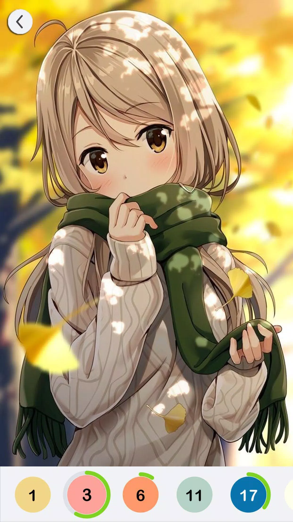 Tải xuống APK Pixel Art-Anime Girl Color By Number cho Android
