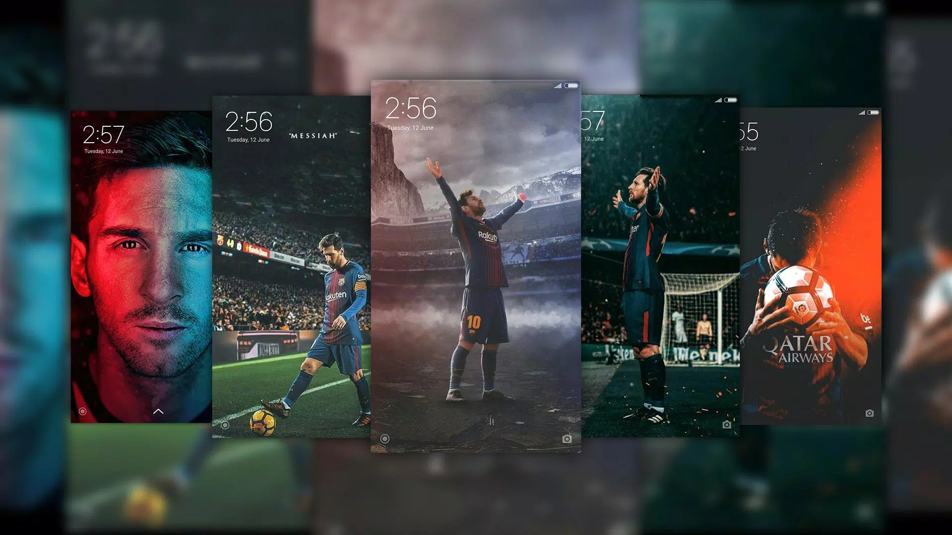Tải xuống APK 🔥 Lionel Messi Wallpapers 4K | Full HD 😍 cho Android