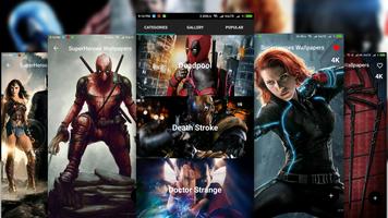 Superheroes Wallpapers | 4K Backgrounds โปสเตอร์