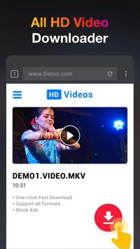 HD Video Downloader App - 2022 পোস্টার