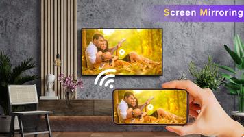 HD Video Screen Mirroring Poster