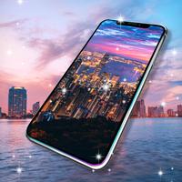 City live wallpapers imagem de tela 1