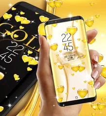Descargar XAPK de Papel pintado dorado