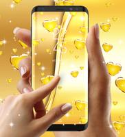 Golden live wallpaper Affiche