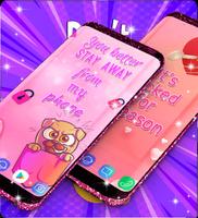 Don't touch my phone wallpaper screenshot 2
