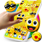 Emoji live wallpaper آئیکن