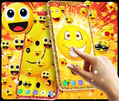 Emoji live wallpaper 스크린샷 1