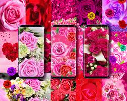 Rose live wallpaper Cartaz