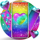 Colorful glitter wallpapers icône