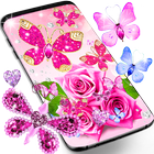 Diamond butterfly wallpapers 图标