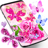 Diamond butterfly wallpapers icono