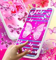 Diamond butterfly wallpapers 截图 1