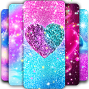 Glitter galaxy live wallpaper APK