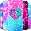 Glitter galaxy live wallpaper APK