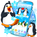 Cute penguins live wallpaper APK