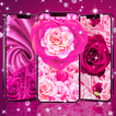 Pink rose silk live wallpaper biểu tượng