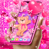 Teddy bear love wallpapers biểu tượng