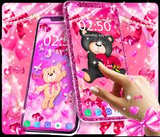 Teddy bear love wallpapers Plakat