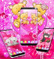 Teddy bear love wallpapers ảnh chụp màn hình 3