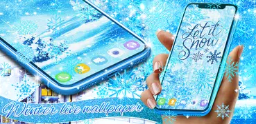 Winter live wallpaper