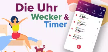 Die Uhr: Toller Wecker & Timer