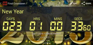 Final Countdown - Widget
