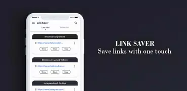 LinkSaver: Save Links Save Url