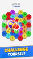 Hexa Away 3D: Color Puzzle ảnh chụp màn hình 1