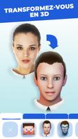 Transformer la tête: visage 3D capture d'écran 1