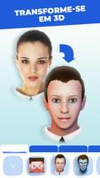 Сabeça transformação: rosto 3D imagem de tela 1