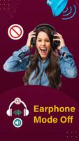 Earphone Mode Off: Disable Hea पोस्टर