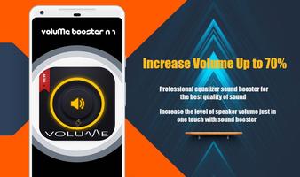 Headphone volume booster & High Loud Equalizer poster