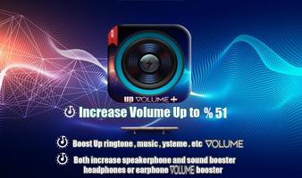 ultimate volume booster (Super loud volume )  🔊 پوسٹر